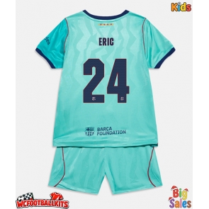 Barcelona Eric Garcia #24 Replica Third Stadium Kit for Kids 2026-27 Short Sleeve (+ pants)